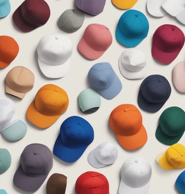 A stylish cap resting on a table with a simple Erasmus embroidery.