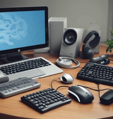 A close-up of stylish, gently-used handbags and accessories on a soft fabric background.