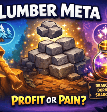 Lumber farming WoW Midnight, Dragonpine Lumber routes, , Dornic Fir farming, Shadowmoon Lumber farmi