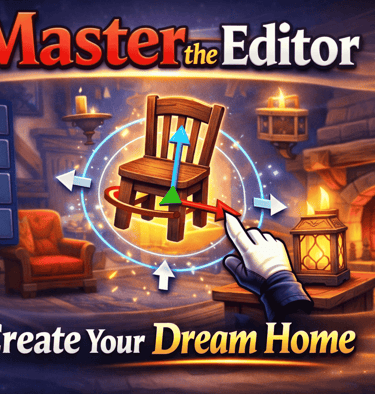 Housing editor controls, Gizmo T Key, Housing float mechanic WoW, WoW Midnight housing budget