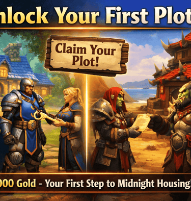 How to unlock your first plot WoW Midnight, Founder's Point housing guide, A House For You quest WoW