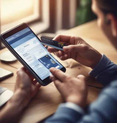A user browsing a clean, modern online store interface selecting a digital document service.