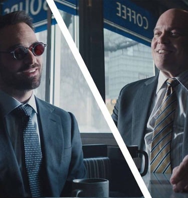 daredevil and kingpin