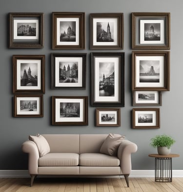 An array of colorful printed fabrics.