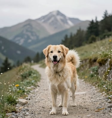 genera foto cani in montagna