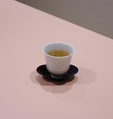 oriental beauty in a small cup