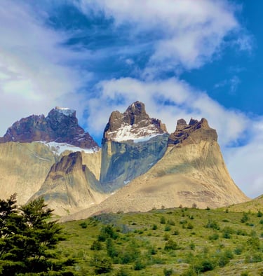 Torres del Paine mountains Chile