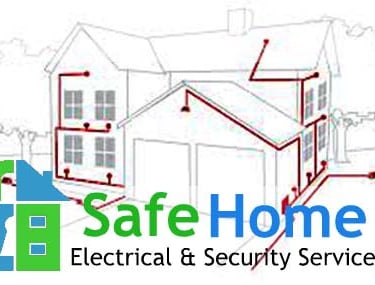 House with electrical points