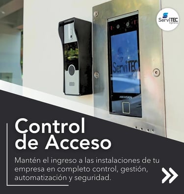 Sistema de control de acceso para seguridad y gestión de ingreso empresarial