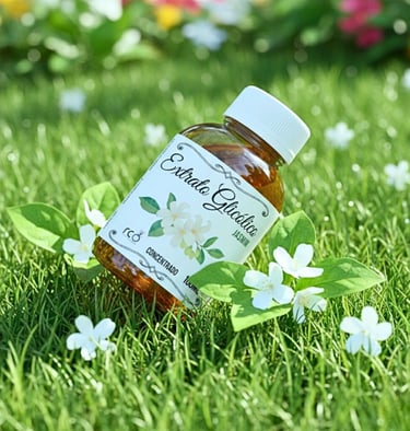Frasco 100ml Extrato Glicolico Jasmin