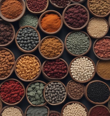 A close-up image of a crystal bracelet featuring five different elemental crystals arranged in a circle.