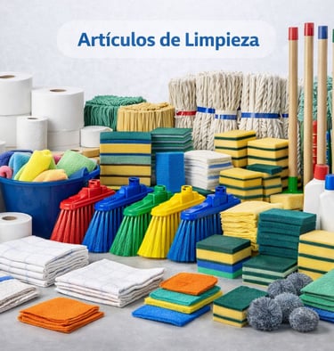 Articulos de limpieza por mayor