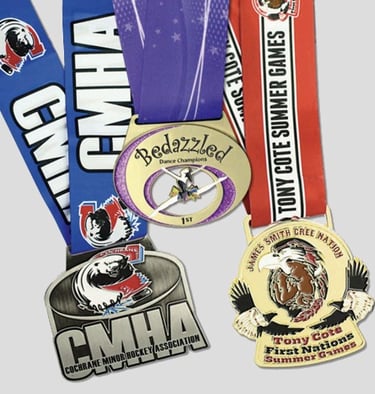 Medals, Medallions and Ribbons