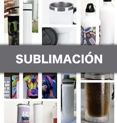 PORTADA DE UN CATÁLOGO DE PRODUCTOS DE SUBLIMACIÓN