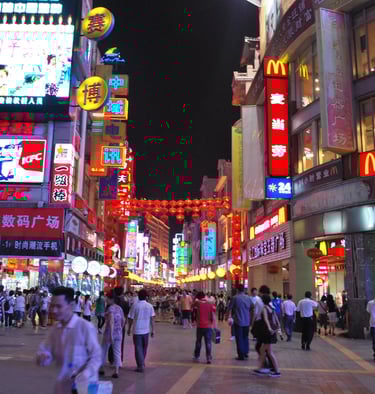shangxiajiu pedestrian street