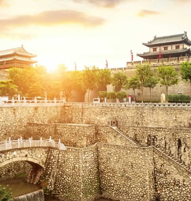 xi'an city wall