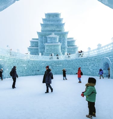 harbin january weather