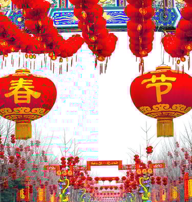 Chinese New Year in Temple of Earth Park