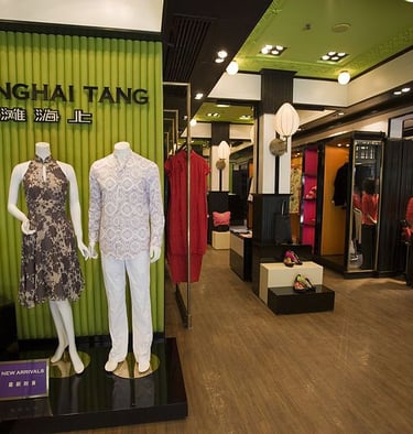 Butik Baju di Xiangyang Road