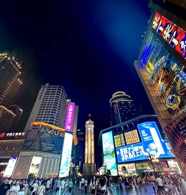 Jiefangbei Pedestrian Street