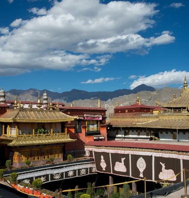 Jokhang Temple winter