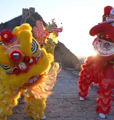 Chinese New Year in Great Wall