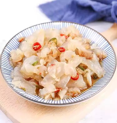 Cold Dressed Jellyfish (凉拌海蜇)