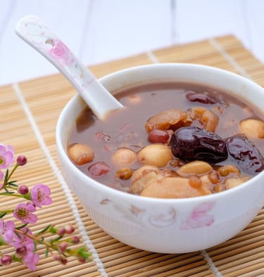 红枣莲子粥