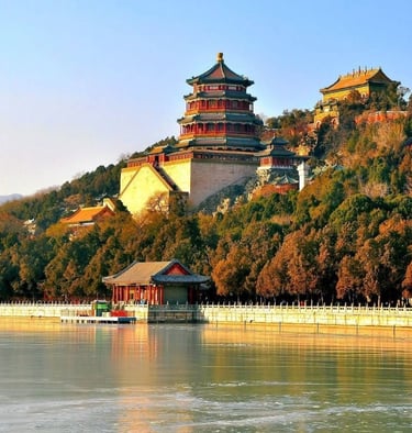 Summer Palace Beijing in fall