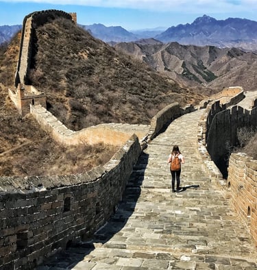 Great Wall hiking
