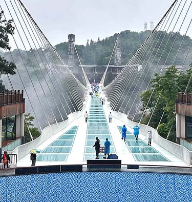 glass bridge zhangjiajie