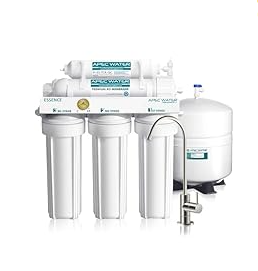 APEC Water Essence Series 5-stage under-sink reverse osmosis water filter system.