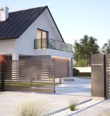 maison portail automatisé