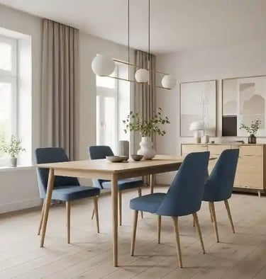 Minimalist Dining Room Ideas for Simple & Elegant Entertaining