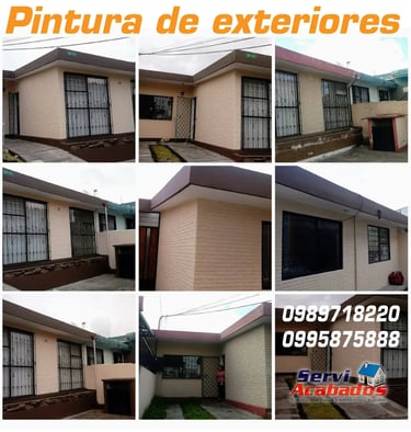Pintura de Casas ,Departamentos, en Quito