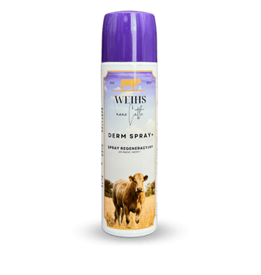 Weihs Livestock Derm Spray+, a regenerating spray for hooves with antibacterial properties