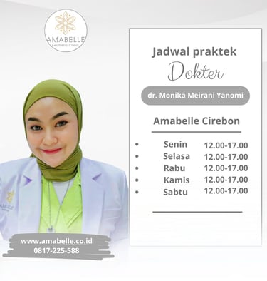 amabelle skincare dr monika schedule