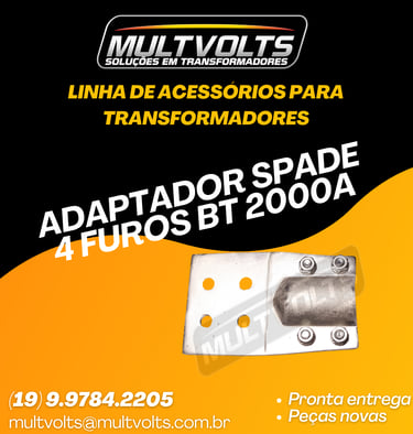 Adaptador Spade 4 Furos BT 2000 A.