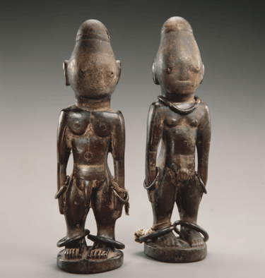 ibeji collection pierre loos bruxelles et reginald groux galerie noir d'ivoire paris