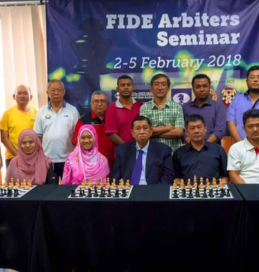 Ellie Emira at the FA Seminar in Puchong by IA Casto Abundo. Malaysia Chess. Chess Clicks