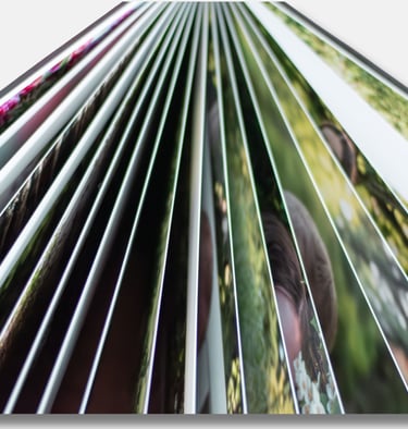 Delux fotoalbumas, akrilinis viršelis su juoda dirbtine oda, 30x30 formatas, 26 psl.