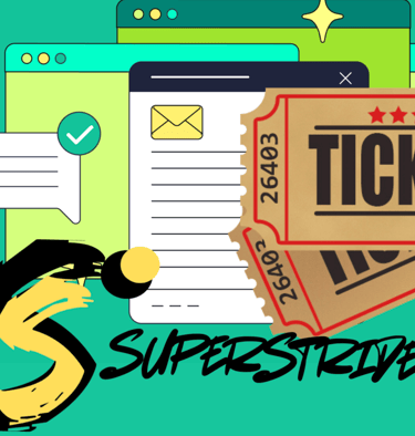 superstrides newsletter and raffle