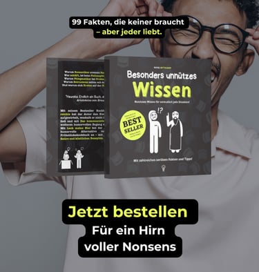 besonders unnützes wissen geschenkidee