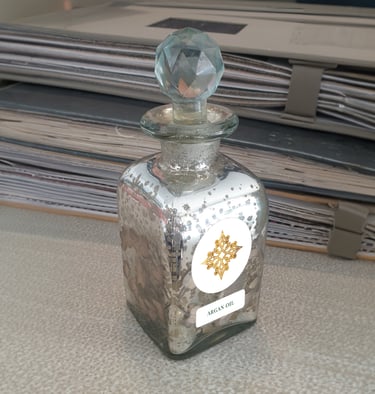 Mahra's bottle stickers