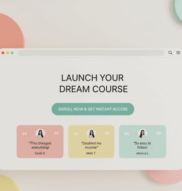 Launch your Dream Course