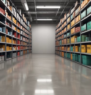 Industrial air emission control devices installed at a manufacturing facility in northern Arizona.