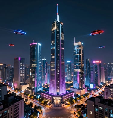 Softly lit shot of a vintage bronze lamp casting a warm glow in a cozy nook.