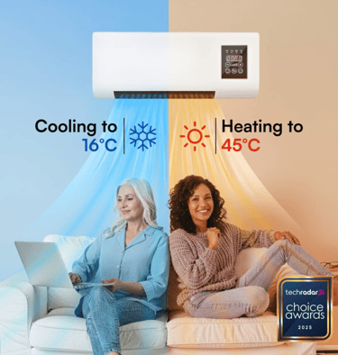 Epicooler ar portátil delivers fast personal cooling for hot days with low energy use easy setup and