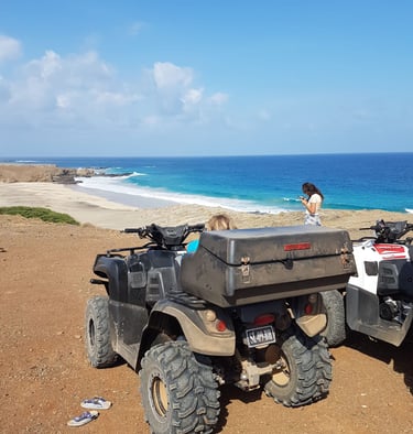 aluguer de motoquatro ilha do Maio Cabo Verde
