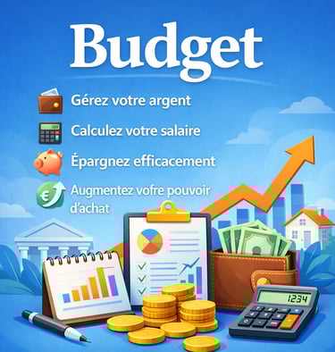 a bunch of money and a calculator